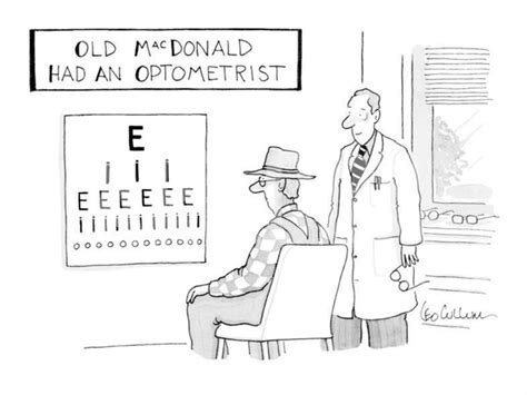 Old Macdonalds Eye Exam Hehe Good Cartoons Funny Cartoons Eye
