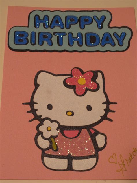 Maybe you would like to learn more about one of these? Hello Kitty birthday card | Hello kitty birthday card ...