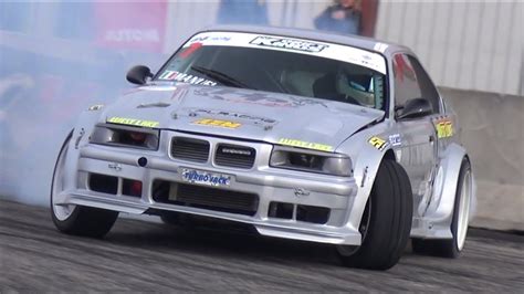 Turbo Bmw M3 E36 By Hp Garage Onboard Drifting Exhibition Youtube