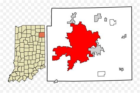 Allen County Indiana Incorporated Allen County Indiana Precinct Map