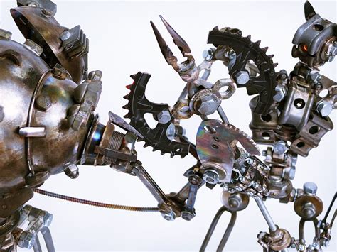 Pin De Takayuki Hayama En Metal Robots Arte En Metal Metal Arte