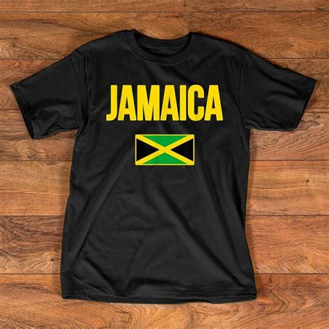 Jamaican Flag T Shirt Jamaica T Souvenir T Shirts