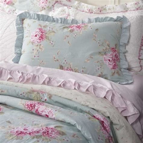 | rachel ashwell shabby chic queen full comforter set blush bouquet 3 piece new. Simply Shabby Chic HYDRANGEA ROSE Belle King Duvet 3 pc SET