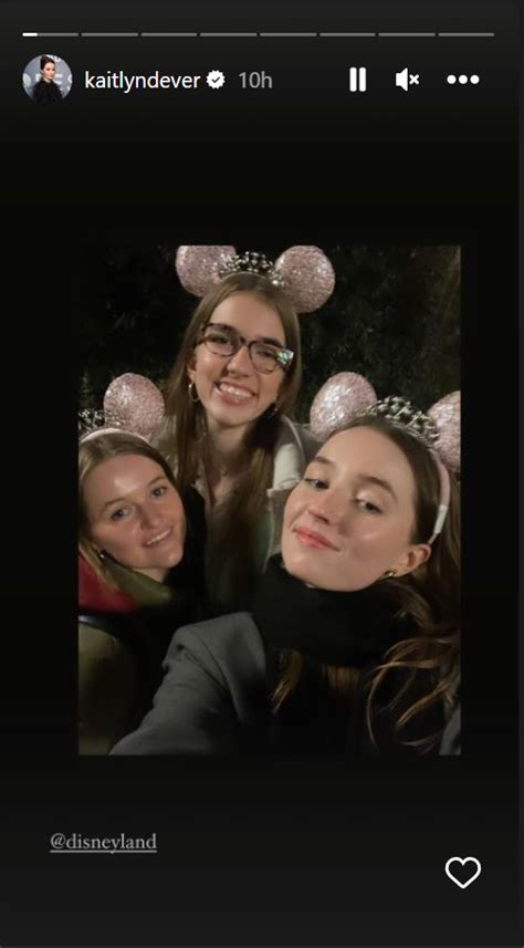 Kaitlyn Dever Visits Disneyland BeautifulBallad