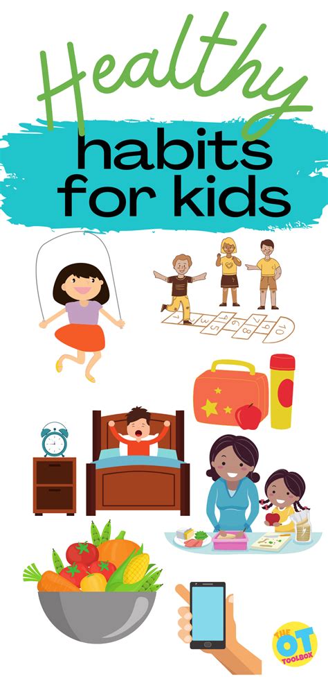 Healthy Habits For Kids The Ot Toolbox In 2021 Healthy Habits For