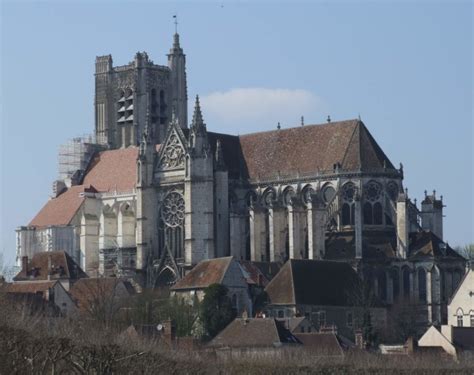 Cathédrale Saint Etienne Mh Auxerre Yonne 1090 Architectes