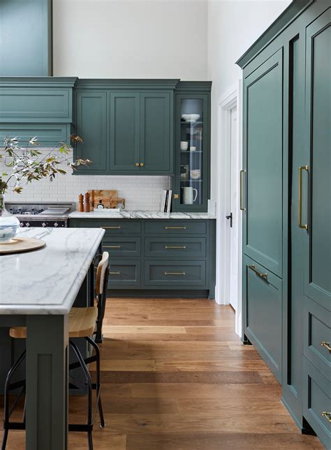 14 Green Kitchen Cabinet Paint Colors We Swear By Domino