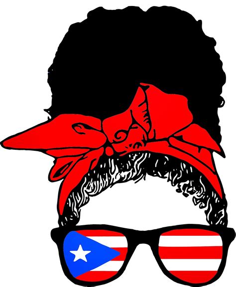 Puerto Rico Flag Vinyl Stickers Decals Chica Boricua Etsy Uk