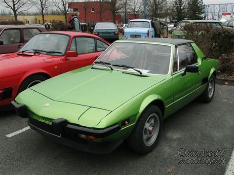 Fiat X19 1972 1982 1 Véhicule De Collection Vehicule Auto