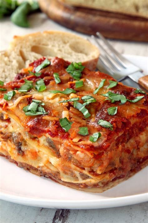 Whole Wheat Vegetarian Lasagna Recipe Vegetarian Recipes