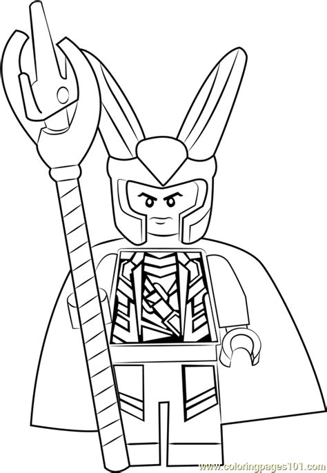 During this time he has teamed with chief chitauris, an alien race whose leader wants to take the tesseract a source of unlimited energy. Loki Coloring Pages - Coloring Home