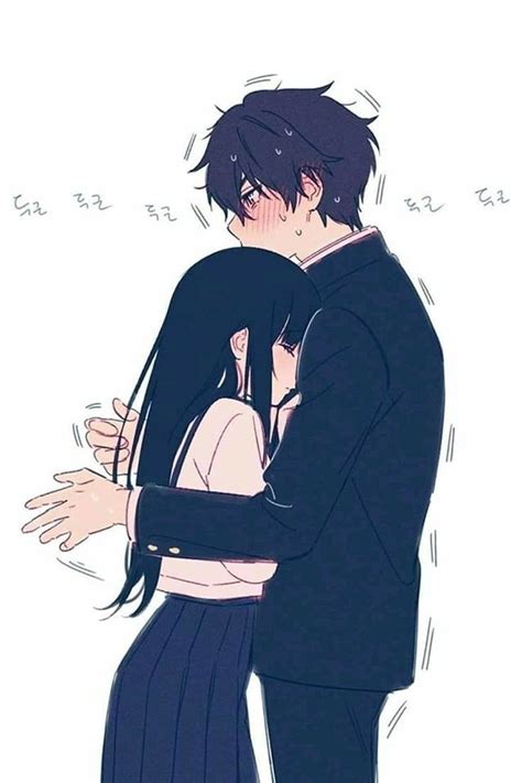 Anime Couple Sad Anime Hug Anime Hd Wallpaper Pxfuel