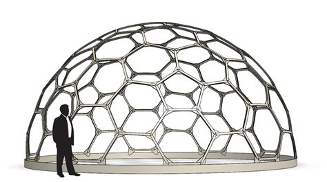 Geodesic Dome Dome Building Hexagon Design