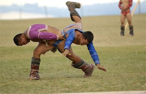Mongolian Wrestling Martial Arts Sports Fights Mongolian
