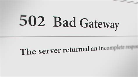 What Is A 502 Bad Gateway And How Do You Fix It The Cyber Security News
