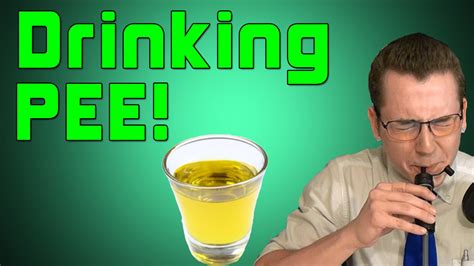 The Urine Challenge Drinking My Own Pee Youtube