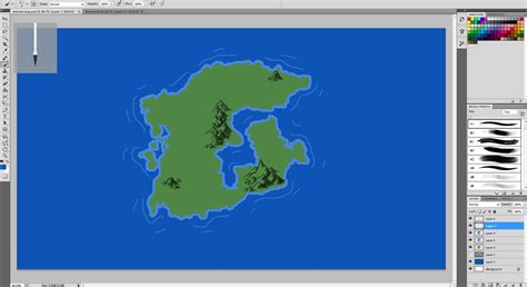 How To Make A Fantasy Map In Photoshop 36 Steps With Pictures