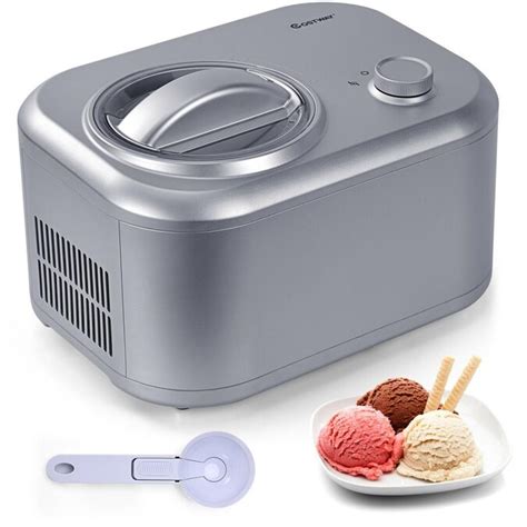 Gzmr 11 Qt Ice Cream Maker Automatic Frozen Dessert Machine With Spoon