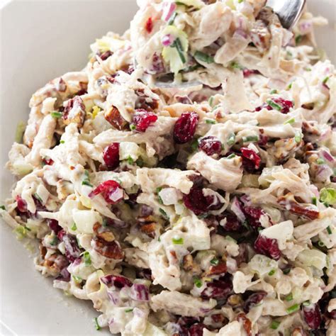 Cranberry Chicken Salad Savor The Best