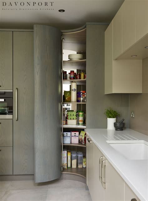 Contemporary Kitchen Larder Cupboards