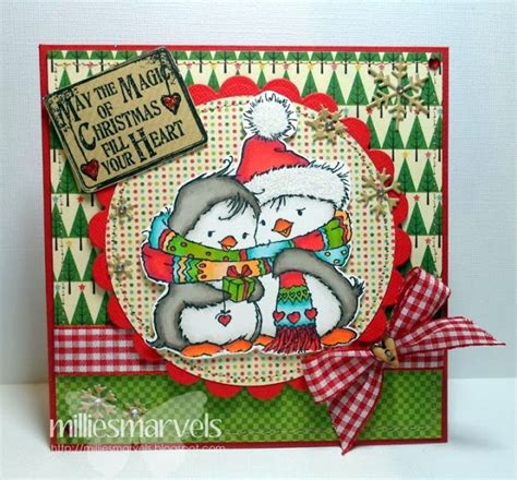 Sugar Nellie Warm Winter Wishes Card Toppers Christmas Christmas Cards