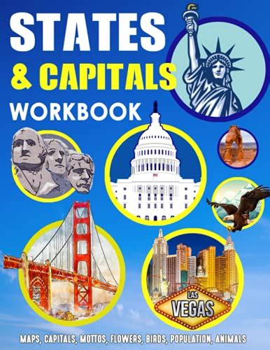 The Best 50 States Activity Book April 2023