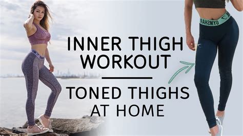 Inner Thigh Workout Mins Toned Thighs Workout At Home Leg Routine