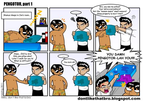 Read reviews from world's largest community for readers. Bro, don't like that la, bro...: Pengotor, Part 1