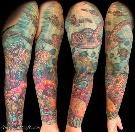 Top 64 Underwater Sleeve Tattoo Latest Ineteachers