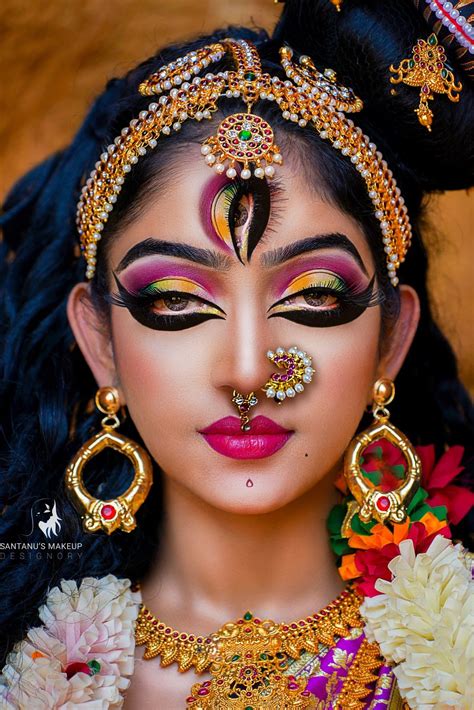 Lalita Parameshwari South Indian Godess Adventure Time Theatre Makeup
