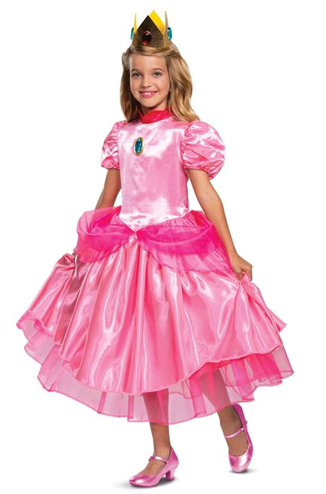 Buy Disguise Princess Peach Deluxe Child Costume Online At Lowest Price