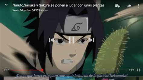 Naruto Y Saske Y Sakura Se Ponen A Jugar Con Los Gatos