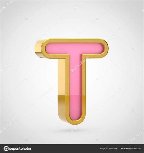 Download Pink Letter T — Stock Image In 2020 Pink Letter Lettering