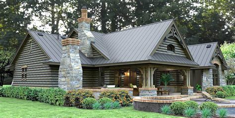 Rugged Rustic 3 Bedroom Home Plan 16863wg Architectural Designs House Plans