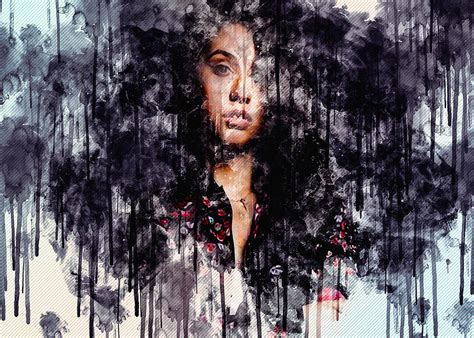 Alessia Cara Canadian Soul Singer Young Celebrity Portrait Digital Art