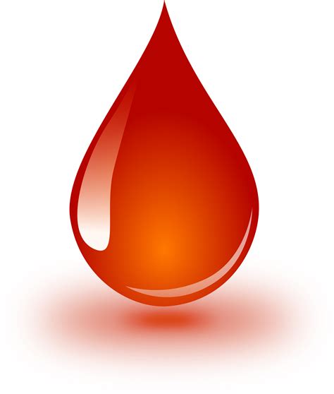 Blood Drop Clip Art Drawing Free Image Download