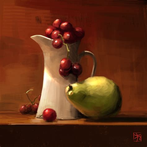 Still Life Digital Painting Practice 2 By Froland On Deviantart