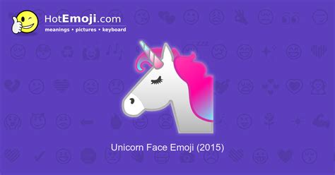 🦄 Unicorn Emoji Meaning With Pictures From A To Z