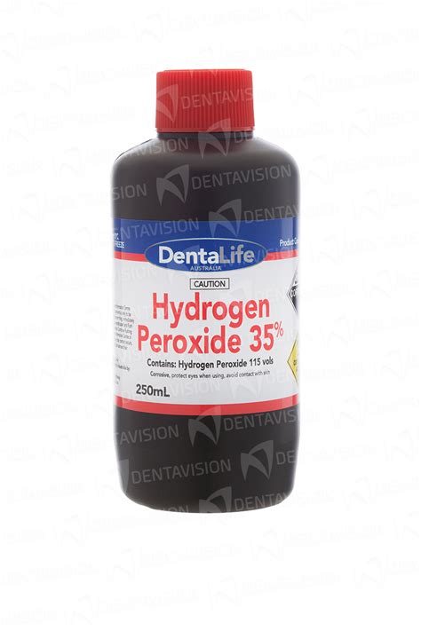 Hydrogen Peroxide 35 250ml Dentavision