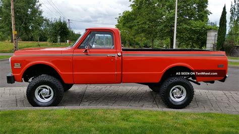 1969 Chevrolet C 10 4x4 Lond Bed Pick Up Lifted