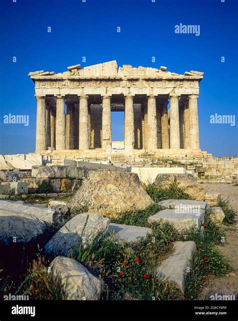 Parthenon Acropolis Attiki Greece Temple Hi Res Stock Photography And