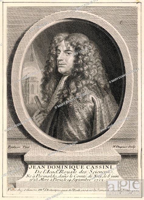 Giovanni Domenico Cassini Later Jean Dominique First Director Of The Paris Observatory Stock