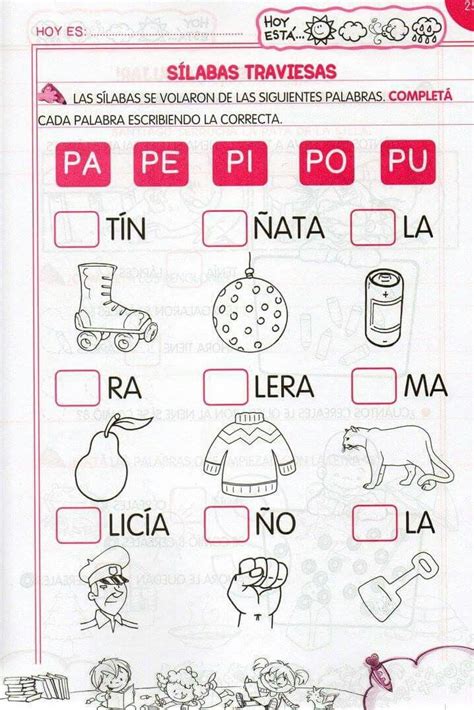 Pin De Maryan Alzaga En Compensatorio Cuaderno De Lectoescritura