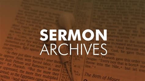 Sermon Archive - Foothills Bible Church