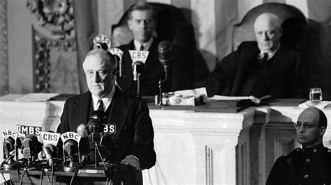 Watch Franklin D Roosevelts Day Of Infamy Speech After Pearl Harbor