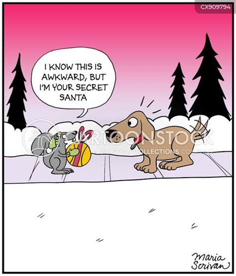 Secret Santa Cartoons And Comics Funny Pictures From Cartoonstock