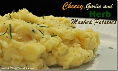 So, can cats eat potatoes? Cheesy Garlic & Herb Mashed Potatoes | Garlic herb mashed ...