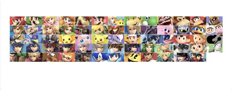 Updated Again Smash Ultimate Character Select Screen Fan Made R