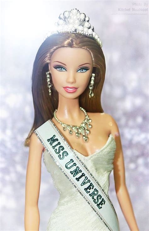 Missuniversebarbiedollpageants By Kitchet Nualsoot Fashion Royalty