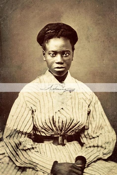 Instant Download Printable Art African American Woman Haunting Eyes Antique Photograph Paper